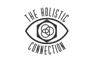 Logo with an eye containing an interwoven circle design and a hexagon. Text: 