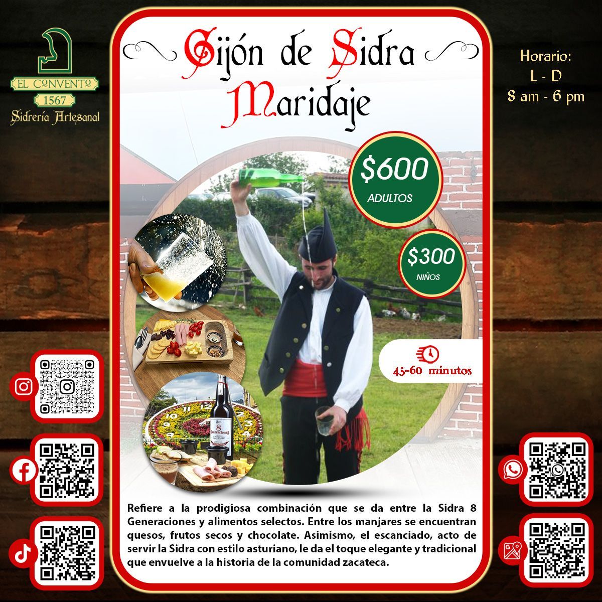 Maridaje “Guijón de Sidra”