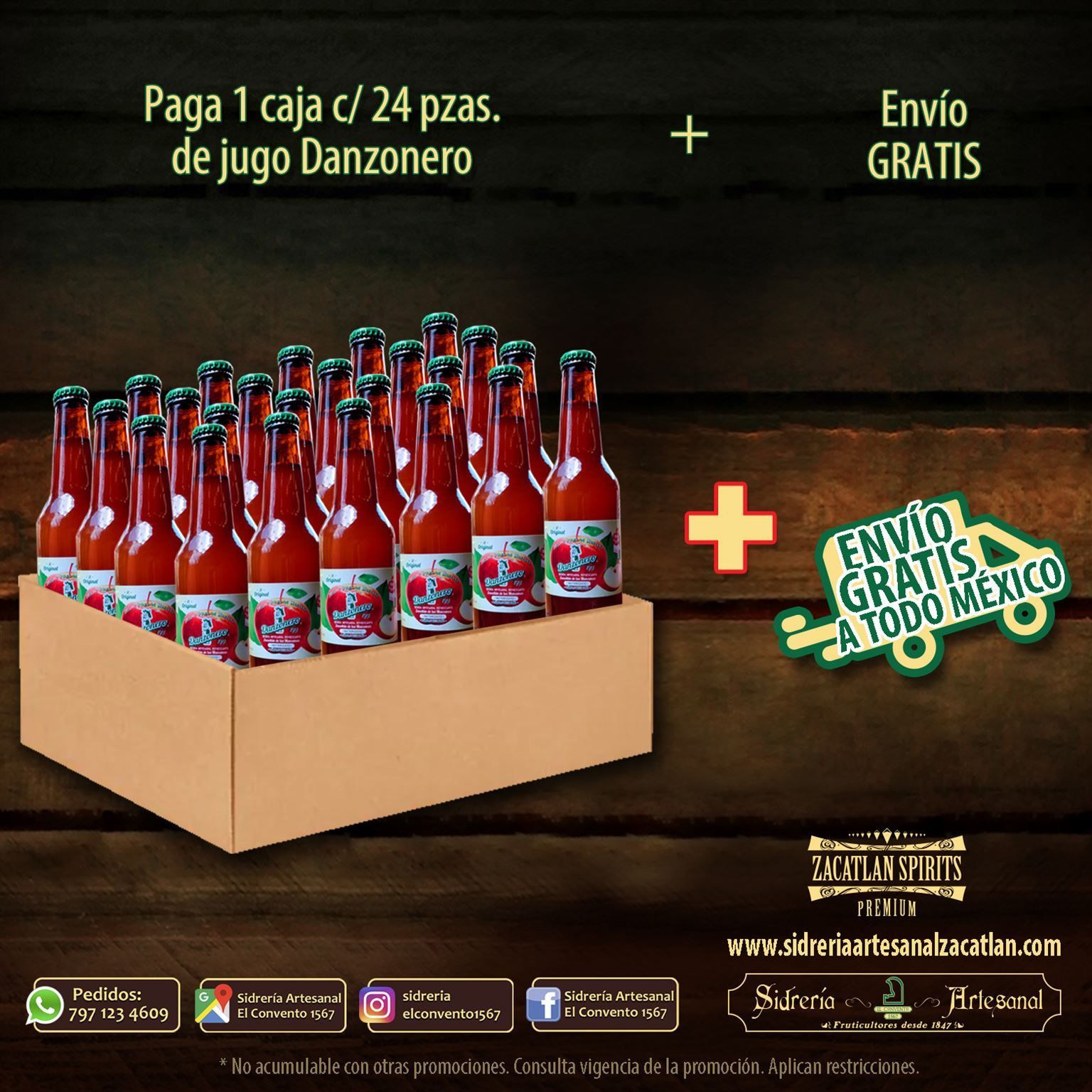 Promo Caja Jugo Danzonero