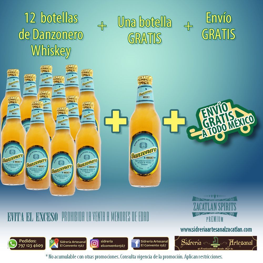 12 Danzoneros Whiskey