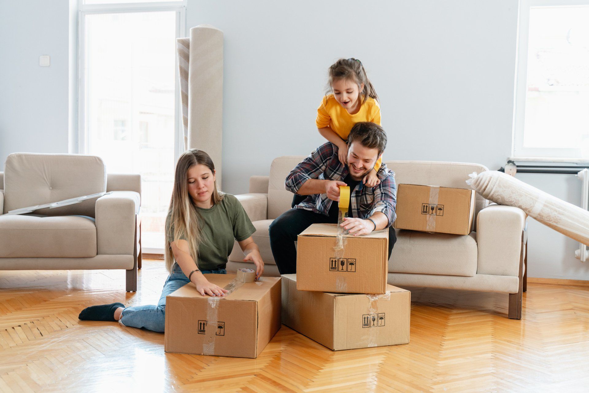 Happy Parents And Children - Yaphank, NY - Certified Van Service