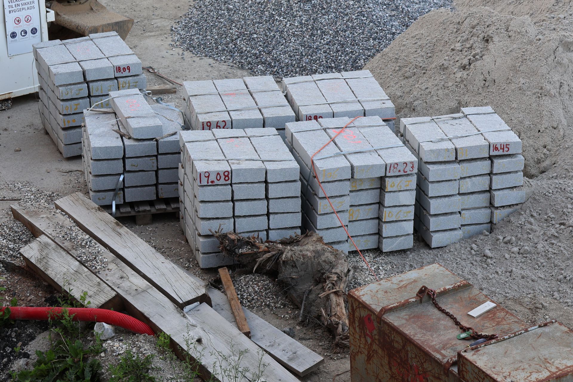 Granite or Stone pallets