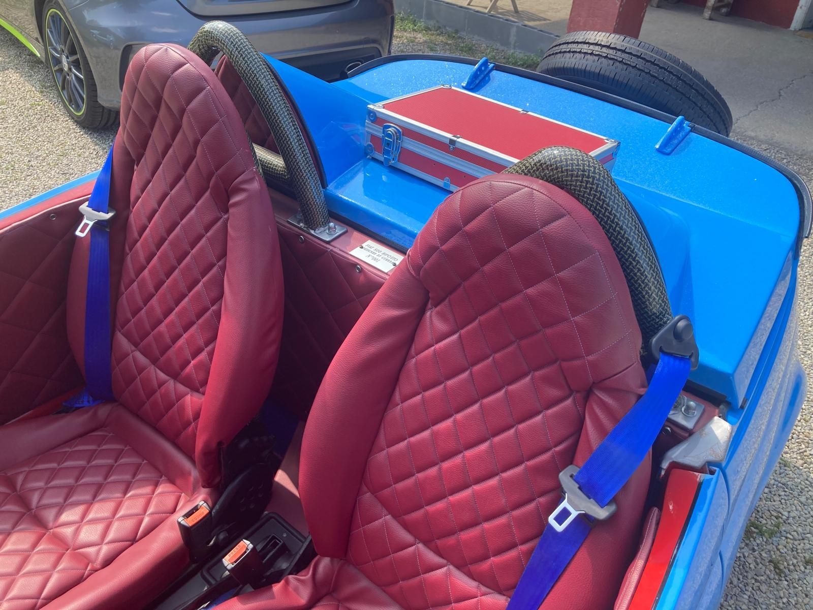 fiat 500 blu