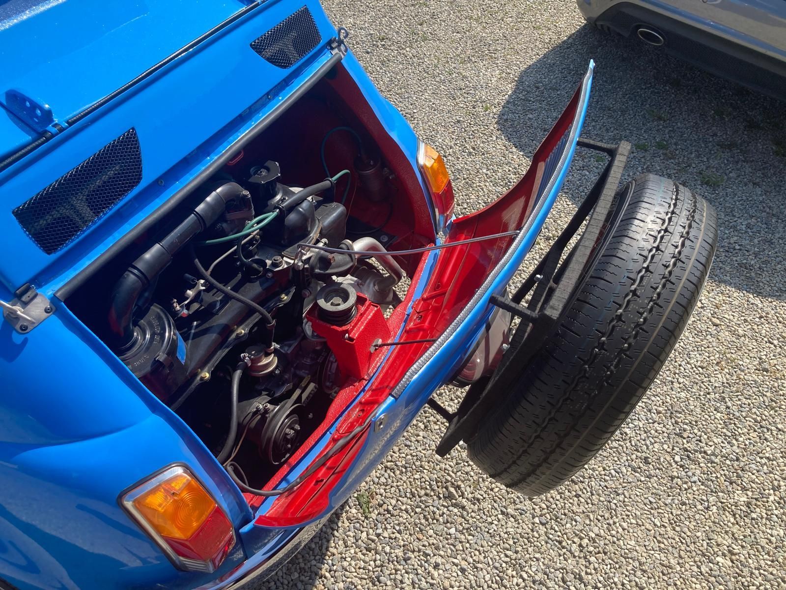 fiat 500 blu