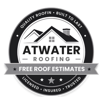 Free Roof Estimates banner logo atwater, ca