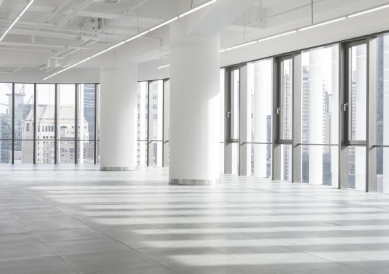 A professional office space