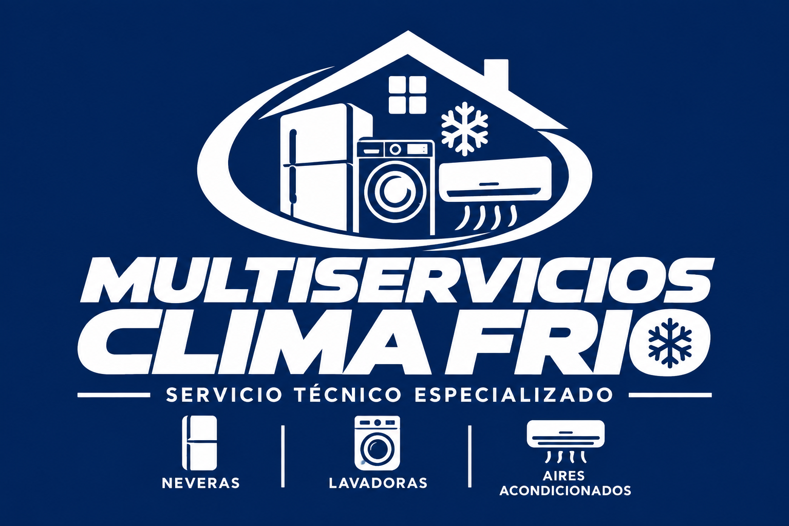 Logo tipográfico de Multiservicios climafrío