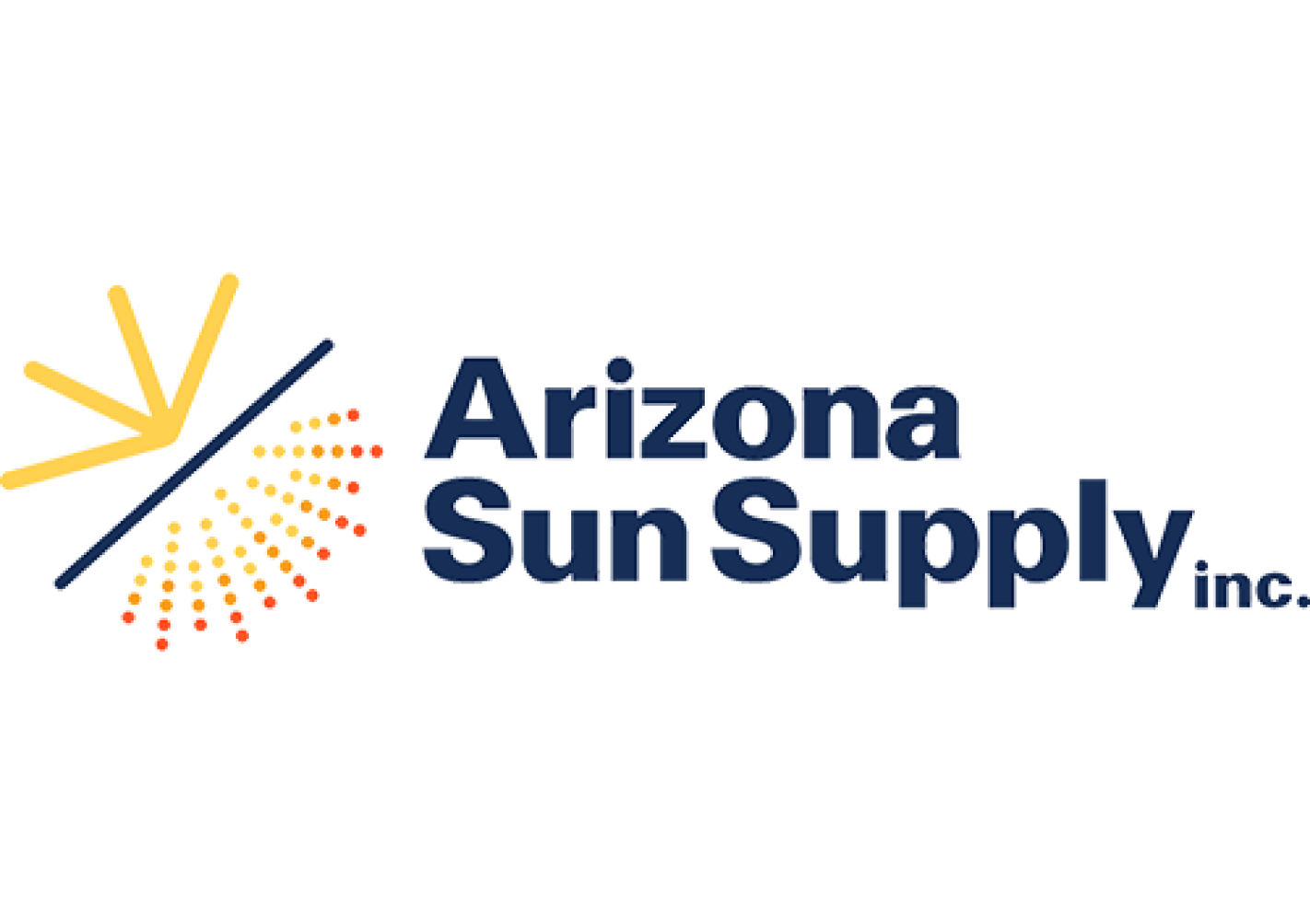 The logo for arizona sun supply inc.