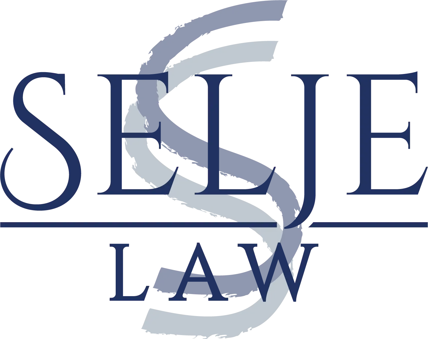 The logo for Selje Law, featuring the dark blue text 