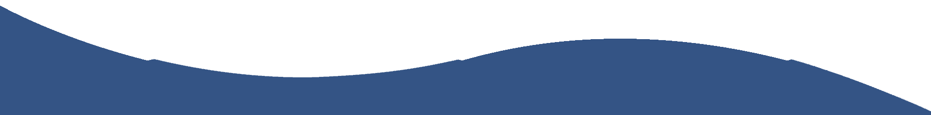 Blue wave form against white background.