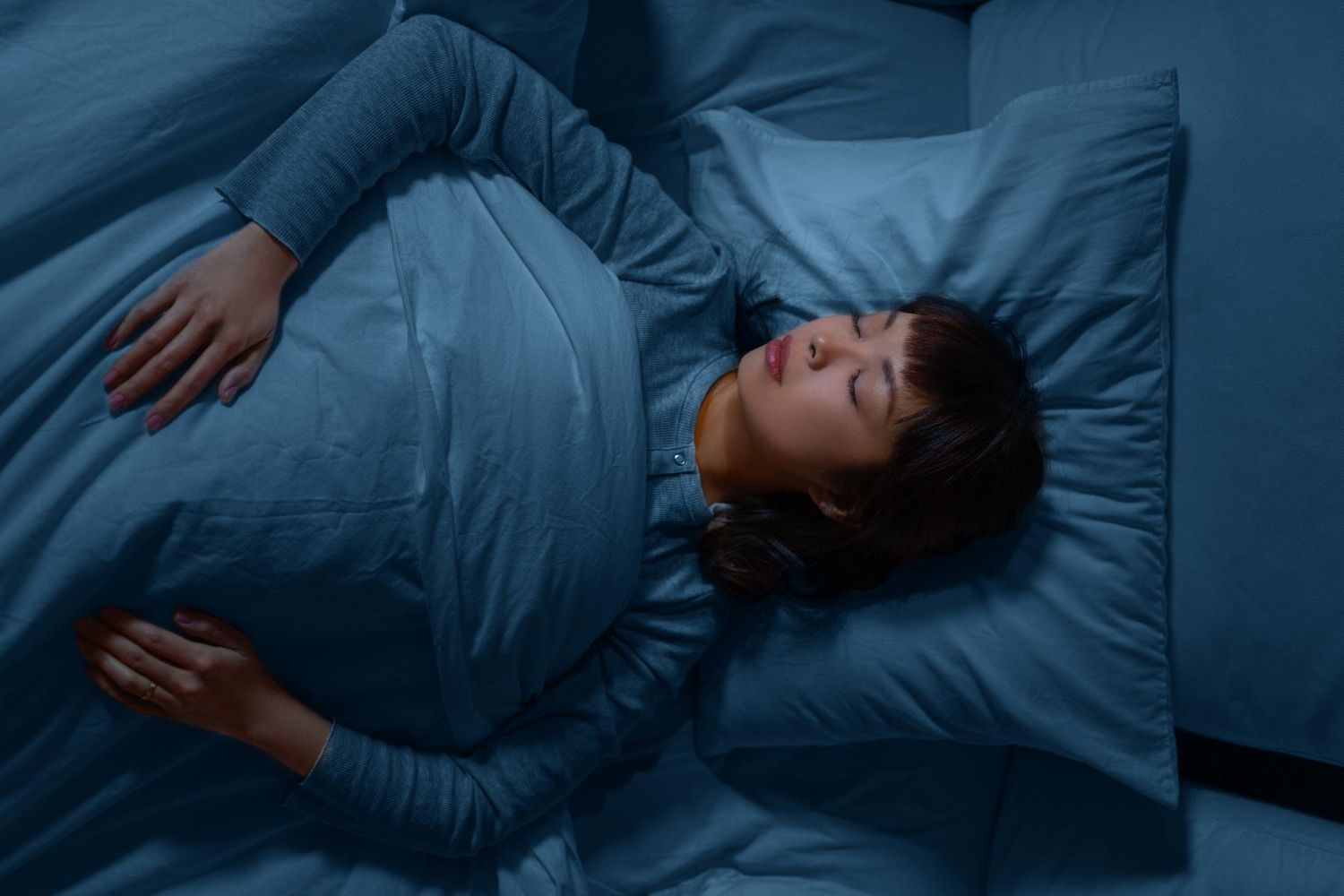 woman sleeping