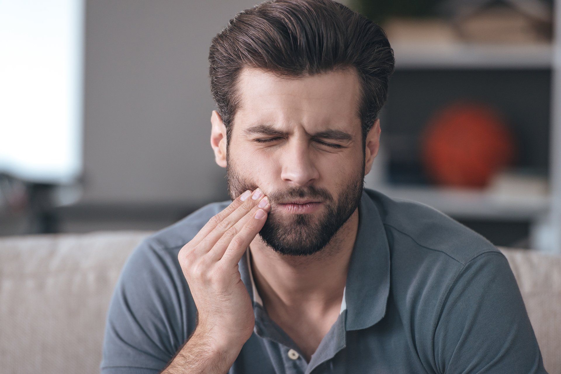 Man In Pain — The Center for Sleep Apnea and TMJ — Boise, ID
