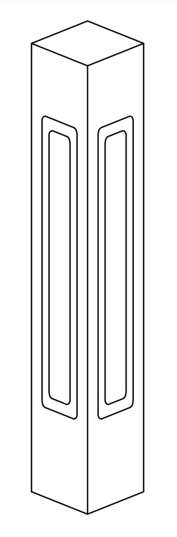Grooved Post Body