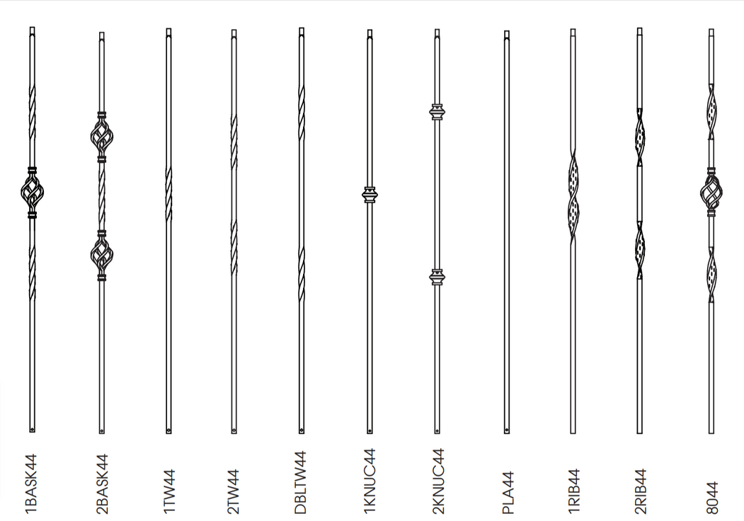 Iron Baluster Designs