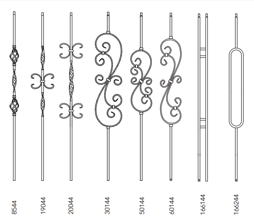 Iron Baluster Designs