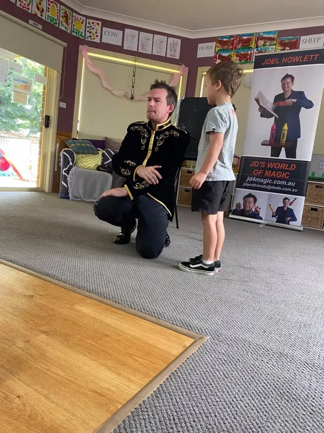 Man and a Boy — Goulburn, NSW — River Heights Child Care Centre