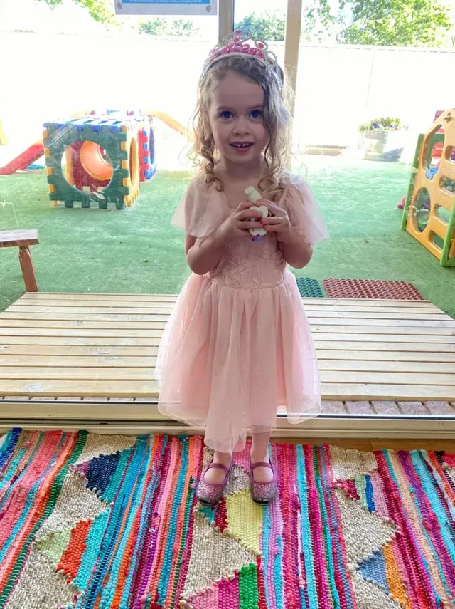 Girl in Princess Costume — Goulburn, NSW — River Heights Child Care Centre
