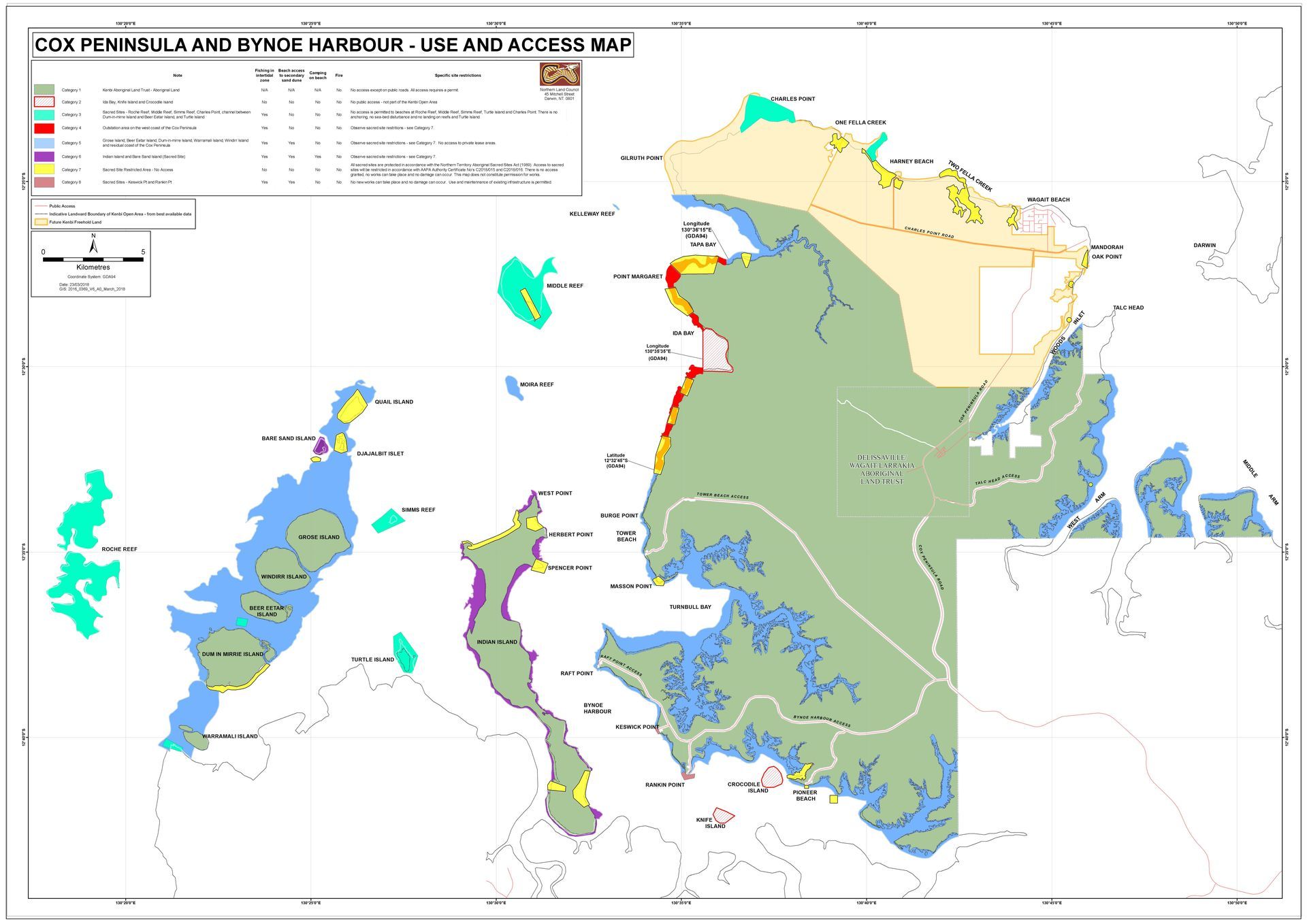 180322 Final Kenbi Open Area Declaration Map Final