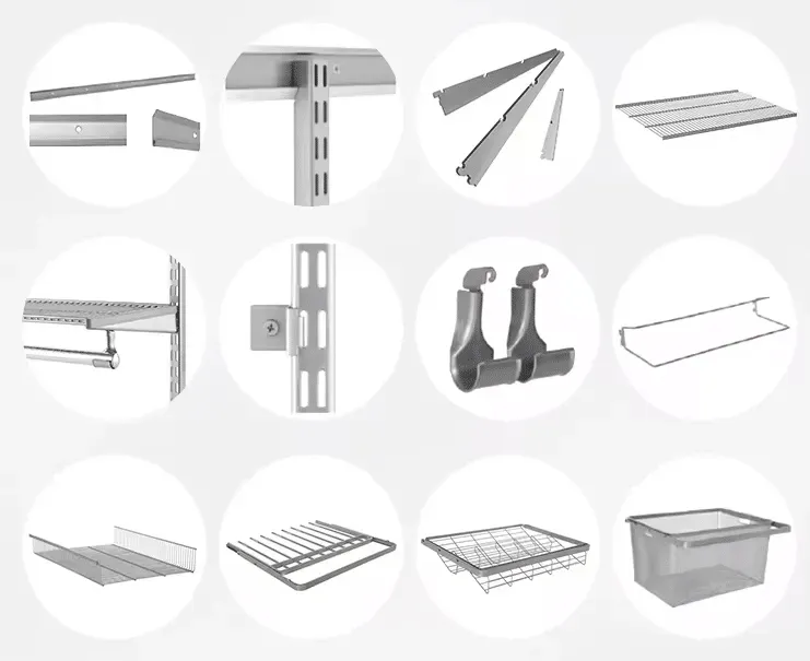 Components of Shelving System — Ezyshelf in Manunda, QLD