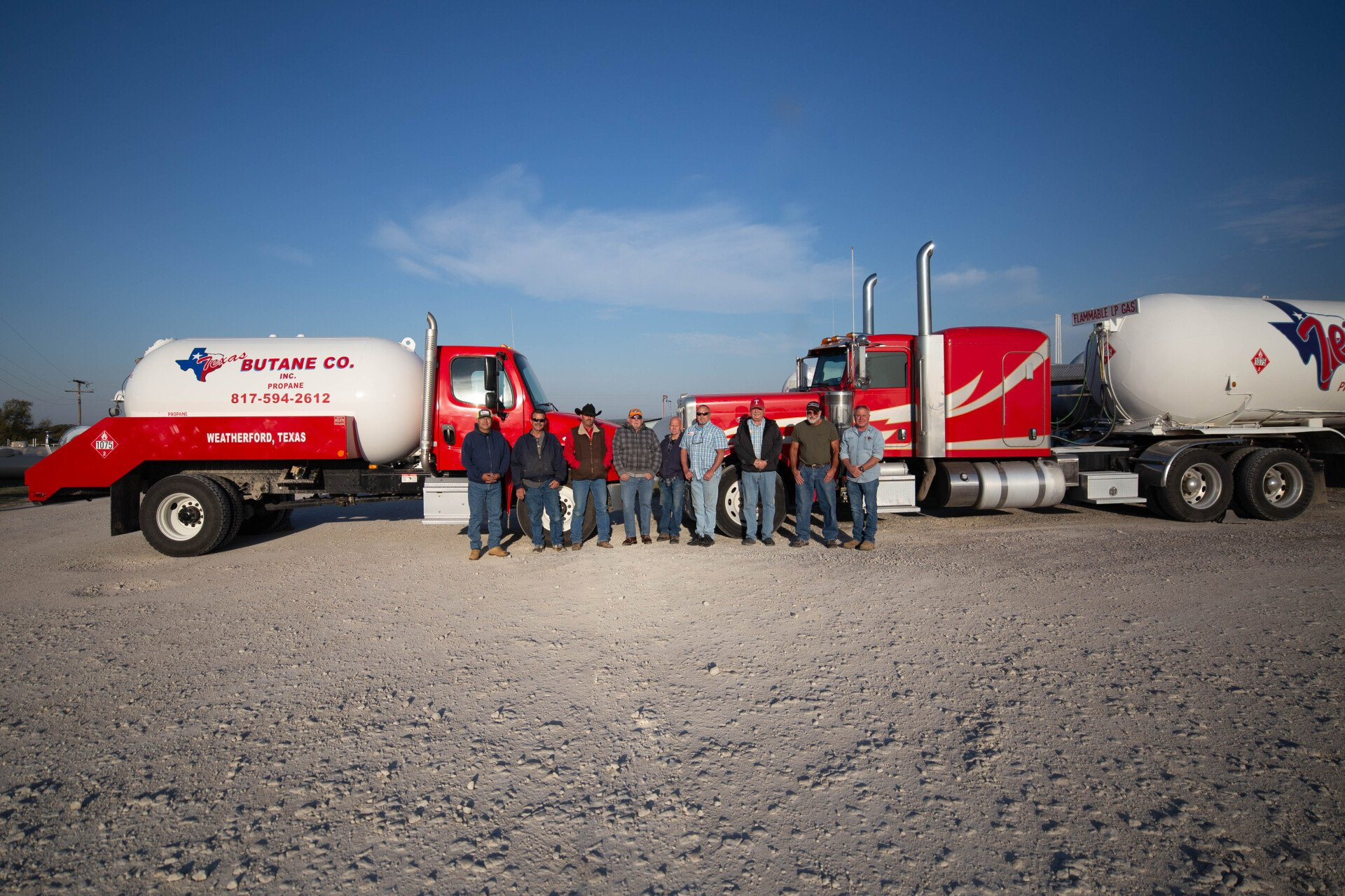 Propane Delivery Truck — Weatherford, TX — Texas Butane Co. Inc. Propane Delivery Truck — Weatherford, TX — Texas Butane Co. Inc.