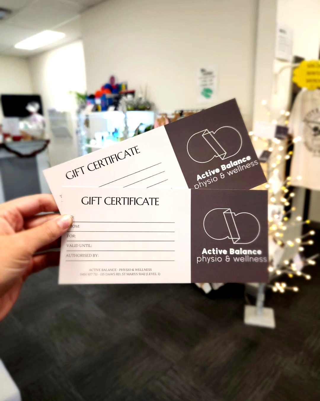 Active Balance Physio & Wellness Vouchers
