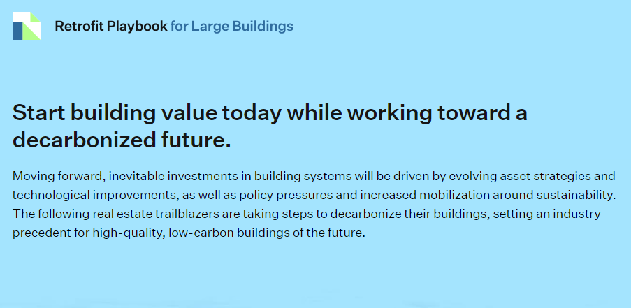 Start building value today while working toward a decarbonized future