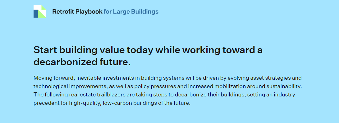 Start building value today while working toward a decarbonized future