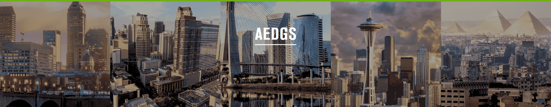 A blurry picture of a city skyline with the words ae006 on the bottom.