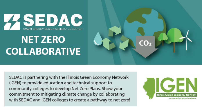 Sedac is partnering with the illinois green economy network