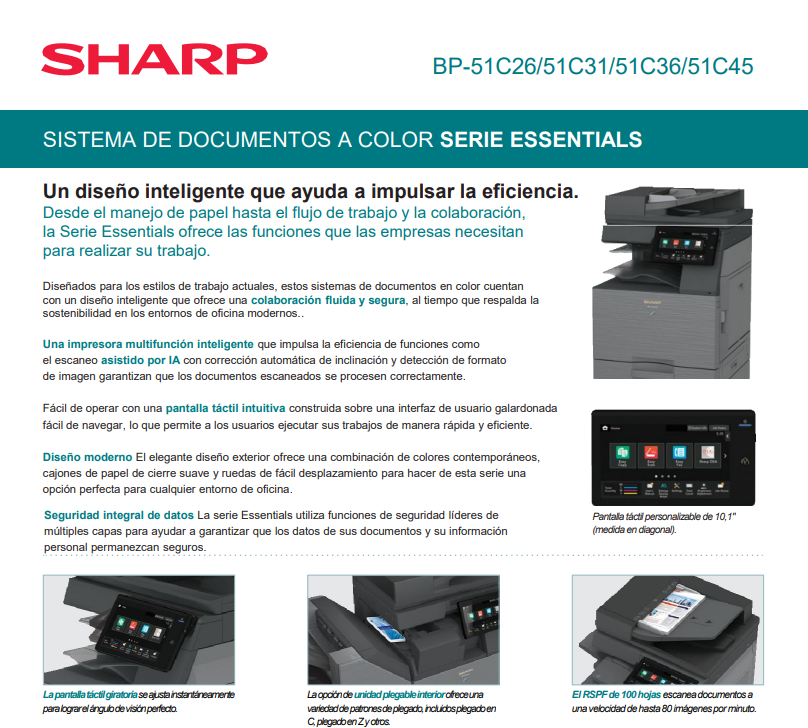 BP-51C26 / 51C31 / 51C36 / 51C45