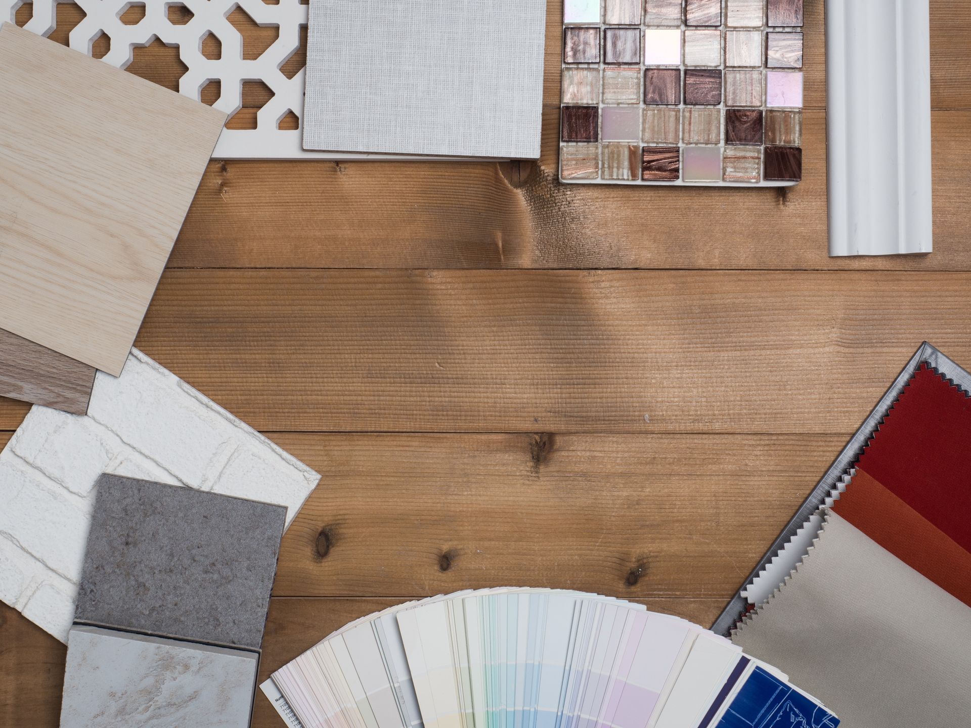 Side-by-side comparison of hardwood and LVP flooring