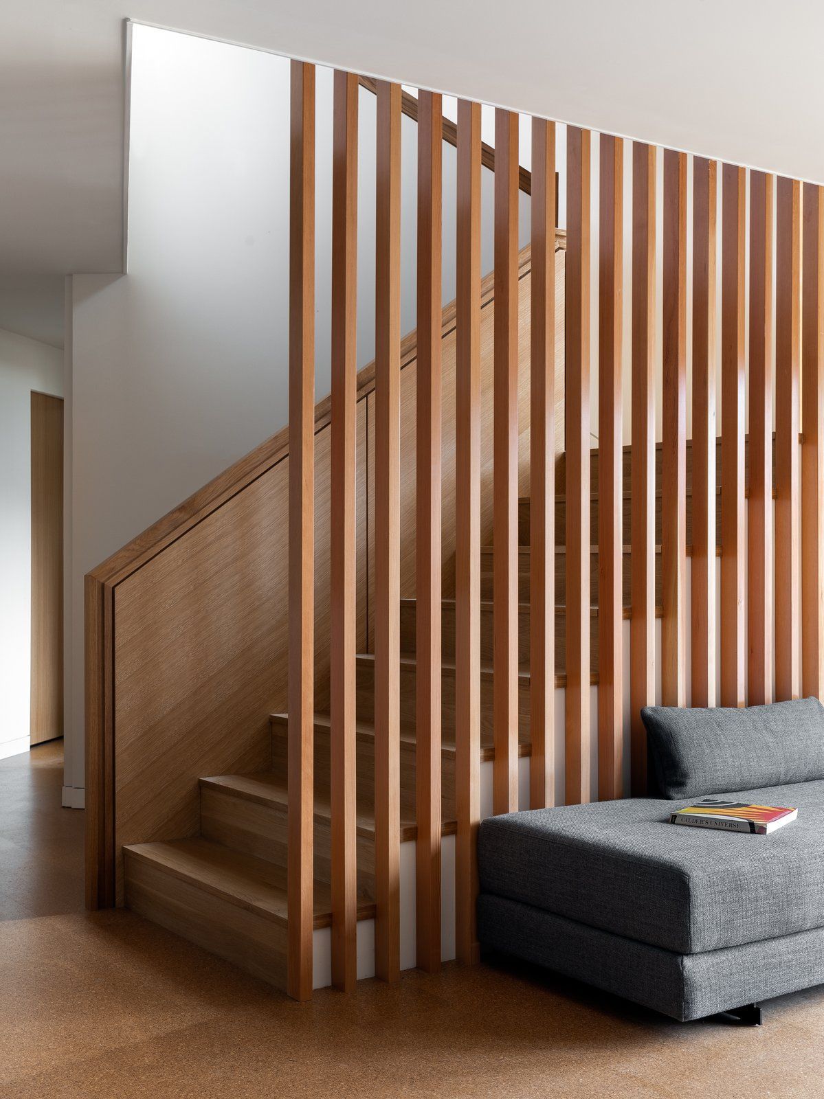 Interior stair trim and finish carpentry, North Shore Massachusetts