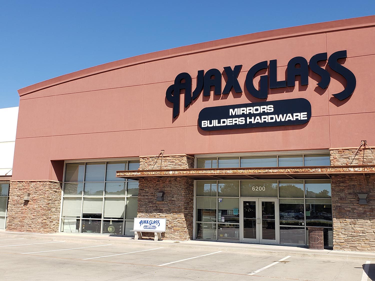 Glass Shop Building — Benbrook, TX — Ajax Glass