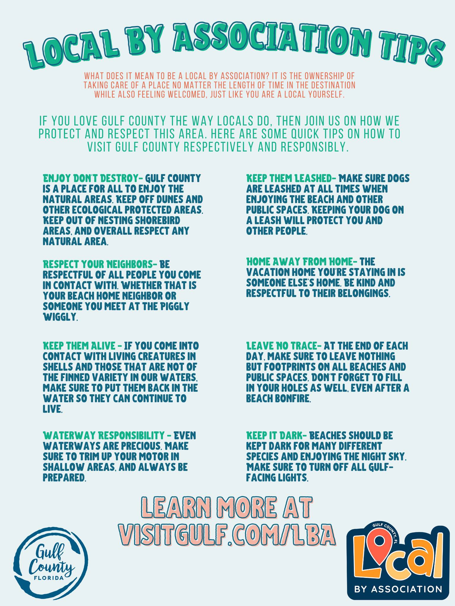Local By Association Tips | Barrier Dunes