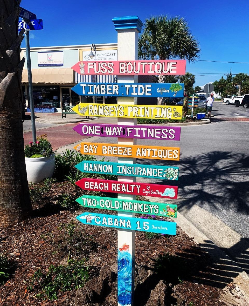 Resort Signage | Barrier Dunes