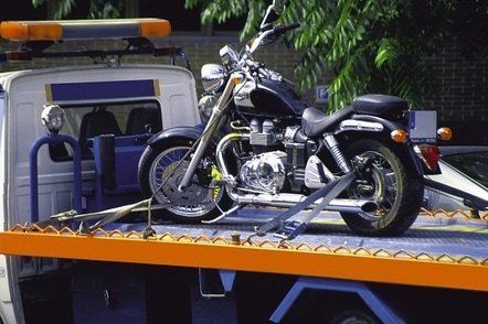 Motorcycle Towing st paul picture