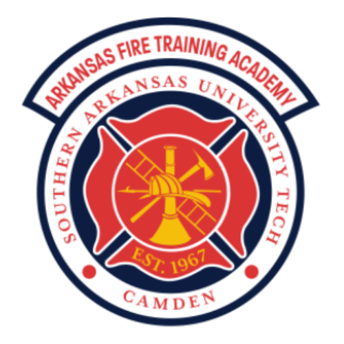 The logo for arkansas fire training academy southern arkansas university tech