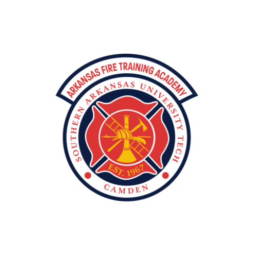 The logo for arkansas fire training academy southern arkansas university tech