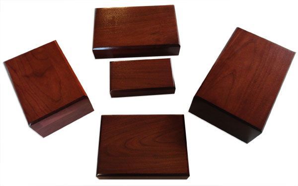 A group of wooden blocks are stacked on top of each other