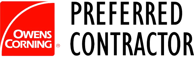 Owens Corning Preferred Contractor badge