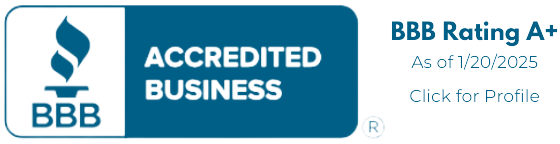 A+ BBB rating badge