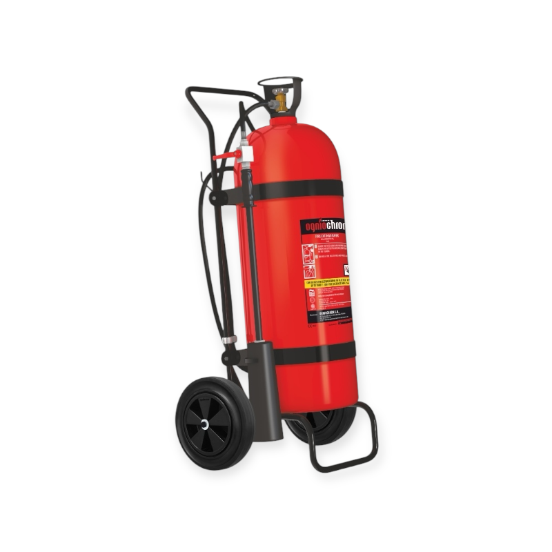 Ogniochron koolzuursneeuwblusser co2 brandblusserwagen 100 kg