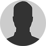Default gray profile silhouette icon on a light gray circular background