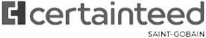 CertainTeed logo with gray wordmark and Saint-Gobain text beneath it