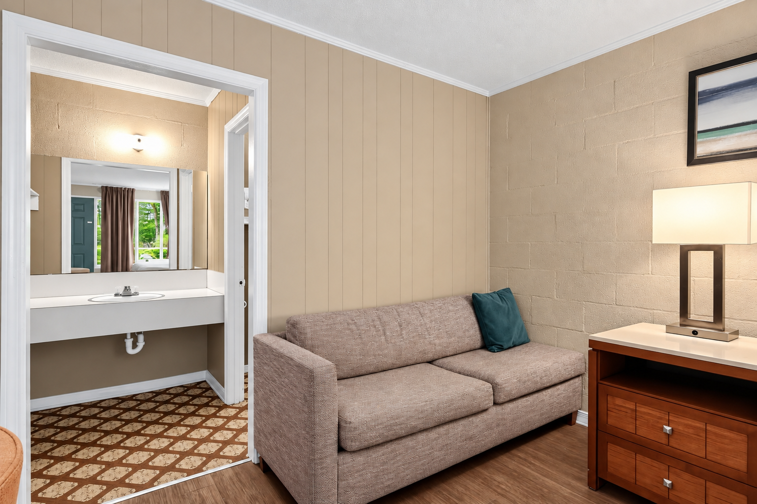 King Room Sofa Area