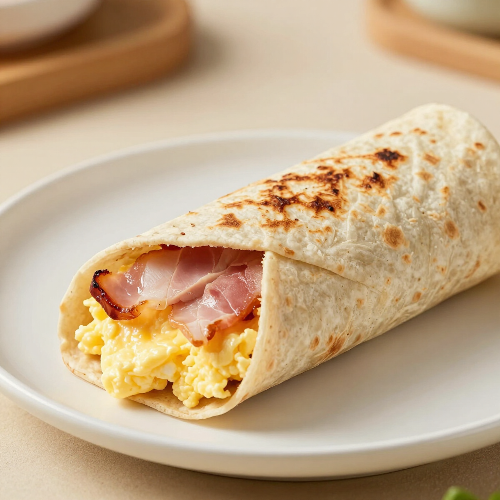 Fresh Forward Egg White Turkey Bacon Wrap