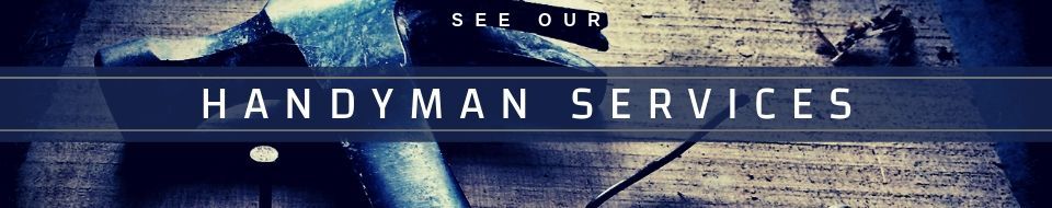 A header banner featuring a hammer on a dark wood background with the text 