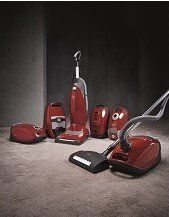 Red Vacuum On Display — Bluffton, SC — Vac Attack of Bluffton