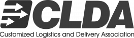 the logo for the customized logistics and delivery association