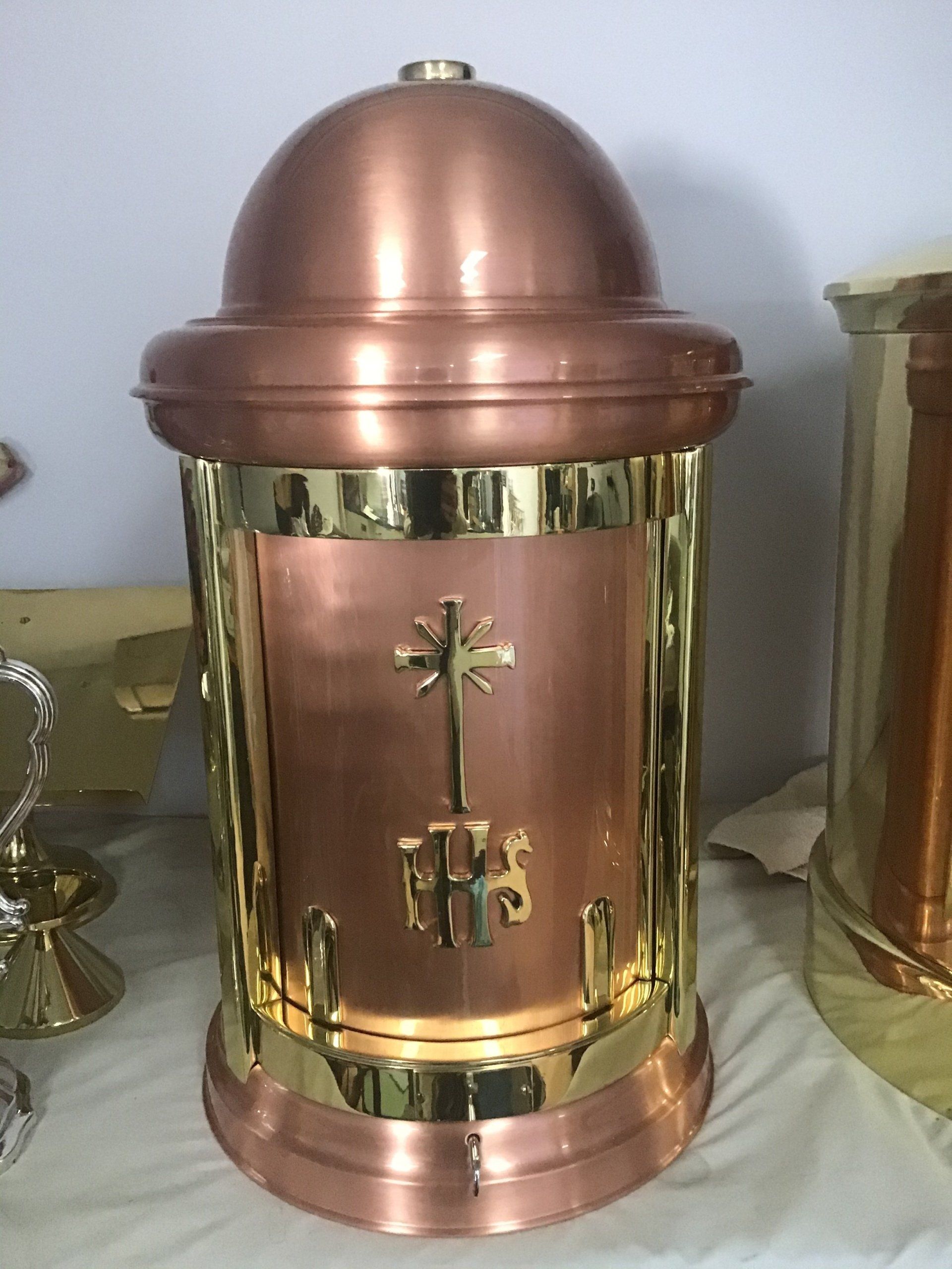 A pitcher with gold electroplating in Brisbane, Queensland